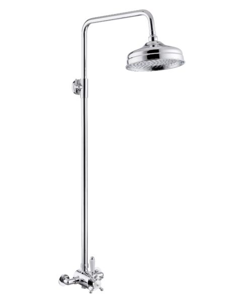 BTL Berwick Chrome Concentric Shower with Drench Head Only