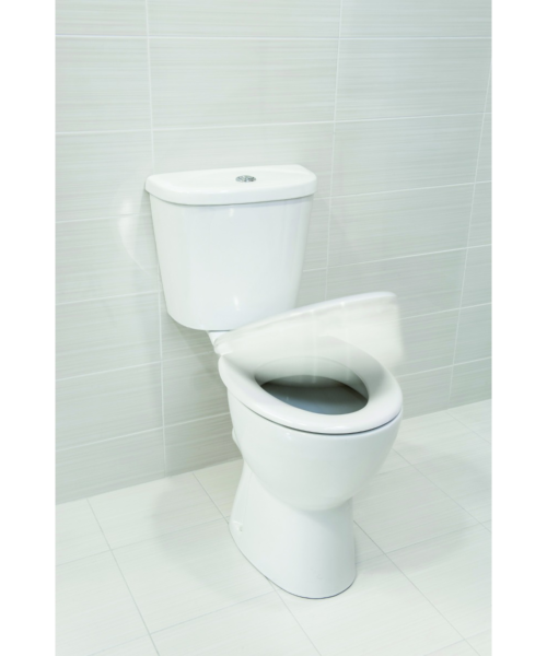 Casabella Soft Close White Toilet Seat (Soft Close & Clip Off)