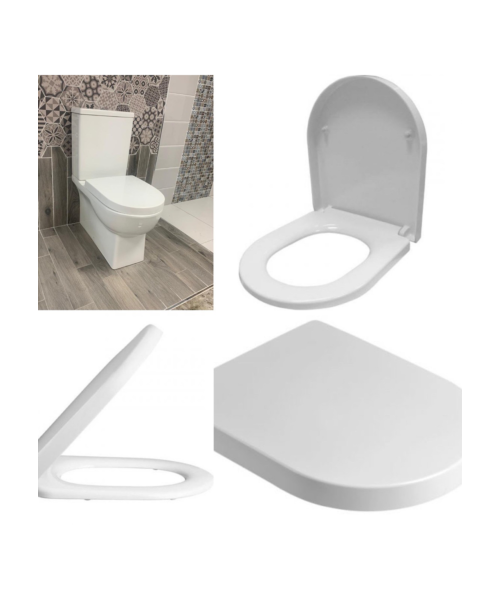 Lily D Shaped Toilet Seat