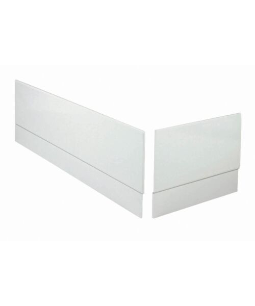 Trend Gloss White End Bath Panel 75mm