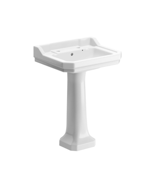 Sherbourne Traditional 2 Hole Basin & Pedestal 