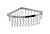 Corner Soap Basket Chrome 856C (W235 x H80 x D175mm)