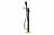 Abode Levarto Floor Standing Bath Shower Mixer - Matt Black & Brass