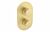 Altair Thermostatic Single Outlet Twin Shower Valve - Brushed Brass