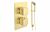 Cordelia Square Shower Valve & Kit Pack 2 - Brushed Brass