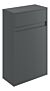 Sentia 500mm Floor Standing WC Unit - Matt Graphite Grey