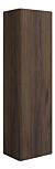 Cayman 350mm Wall Hung 1 Door Tall Unit - Textured Walnut