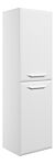 Tregaron 400mm Wall Hung 2 Door Midi Boy Unit - Matt White