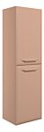 Tregaron 400mm Wall Hung 2 Door Midi Boy Unit - Matt Apricot