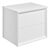Moritz 610mm Wall Hung 2 Drawer Basin Unit & Top - Matt White