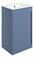 Sentia 510mm Floor Standing Unit Inc. Basin - Matt Misty Blue