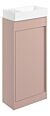 Sentia 410mm Floor Standing Unit Inc. Basin - Matt Antique Rose