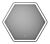 Belluno 785x693mm Hexagonal LED Mirror