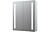 Constance 600mm 2 Door Front-Lit LED Mirror Cabinet