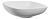 Brecon 500x380mm 0TH Resin Washbowl - White