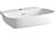 Catina 495x415mm 1TH Semi Recessed Basin