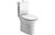 Simona Rimless Close Coupled Open Back WC & Soft Close Seat