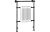 Arena Traditional Radiator H:963mm D:230mm