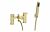 Rodri Bath/Shower Mixer & Bracket - Brushed Brass
