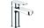 Gremio Basin Mixer & Waste - Chrome