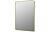 Cristina 600x800mm Rectangle Mirror - Brushed Brass