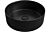 Izabela 355mm Ceramic Round Washbowl & Waste - Matt Black