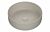 Izabela 355mm Ceramic Round Washbowl & Waste - Matt Latte