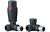 Round Thermostatic Anthracite Radiator Valves - Corner
