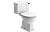 Starlene Close Coupled WC & Satin White Wood Effect Seat