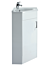 Ardent White Floor Standing Corner Unit & Ceramic Basin 