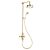 BTL Berwick Brushed Brass Thermostatic Rainshower Set