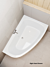 Cleo Left Hand Bath 1500 x 1020mm (Includes Panel)