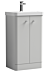 Corfu 600mm Light Grey Unit & Basin 