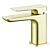 Finissimo Cloakroom Basin Mixer Brushed Brass