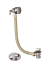 Folio Chrome Bath Overflow Filler with Click Bath Waste