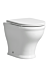 Lansdown Rimless Back to Wall Pan & Soft Close Seat