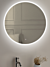 Lily Slimline Led Round Mirror 600 dia. 