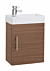Lily Teak Single Door 400mm Basin and Unit