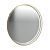 Aspect Round LED Mirror Brushed Brass Surround 600 diameter