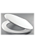 Nadix Thermoset White Standard Toilet Seat