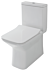 Tampa Rimless Close Coupled Back To Wall Toilet 