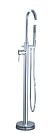 Dalla Chrome Free Standing Bath Shower Mixer (Includes Shower Kit)